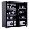 Tủ chống ẩm cao cấp Nikatei NC-250S viền nhôm mạ vàng